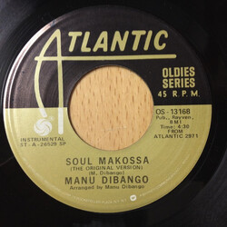 Manu Dibango Soul Makossa / Weya USED VINYL 7INCH 45 RPM SINGLE