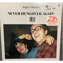 Joyce Manor Never Hungover Again USED VINYL 12INCH 45 RPM ALBUM LIMITED EDITION