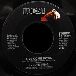 Evelyn King Love Come Down USED VINYL 7INCH 45 RPM STYRENE STEREO