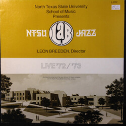 The North Texas State University Lab Band / Leon Breeden Live '72 / '73 Vinyl LP USED