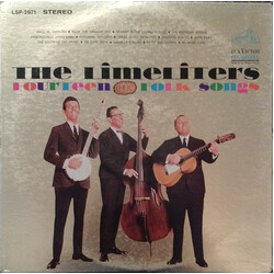 The Limeliters Fourteen 14K Folksongs Vinyl LP USED