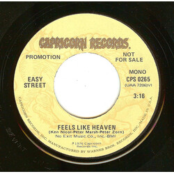 Easy Street (2) Feels Like Heaven USED VINYL 7INCH SINGLE PROMO STEREO MONO