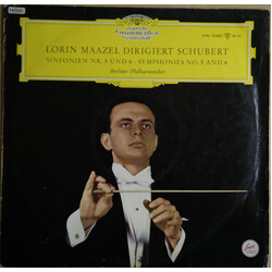 Franz Schubert / Lorin Maazel / Berliner Philharmoniker Symphonies No. 5 And 6 Vinyl LP USED