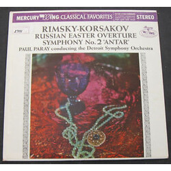 Paul Paray / Detroit Symphony Orchestra Russian Easter Overture / Symphony No. 2 "Antar" Vinyl LP USED