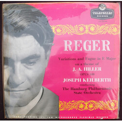 Max Reger / Joseph Keilberth / Philharmonisches Staatsorchester Hamburg Variations And Fugue In E Major On A Theme Of J.A. Hiller Opus 100 Vinyl LP US
