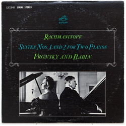Sergei Vasilyevich Rachmaninoff / Vronsky And Babin Suites Nos. 1 And 2 For Two Pianos Vinyl LP USED