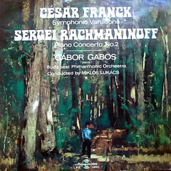César Franck / Sergei Vasilyevich Rachmaninoff / Gábor Gabos / The Budapest Philharmonic Orchestra / Miklós Lukács (3) Symphonic Variations / Piano Co