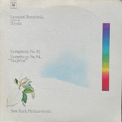 Leonard Bernstein / Joseph Haydn / The New York Philharmonic Orchestra Symphony No. 93 / Symphony No. 94, "Surprise" Vinyl LP USED