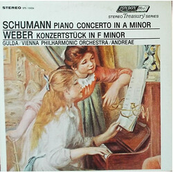 Robert Schumann / Carl Maria von Weber / Friedrich Gulda / Wiener Philharmoniker / Volkmar Andreae Piano Concerto In A Minor / Konzertstück In F Minor