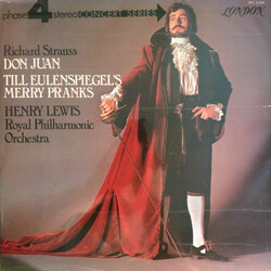 Richard Strauss / Henry Lewis / The Royal Philharmonic Orchestra Don Juan / Till Eulenspiegel's Merry Pranks Vinyl LP USED