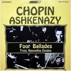 Frédéric Chopin / Vladimir Ashkenazy Four Ballades / Trois Nouvelles Études Vinyl LP USED