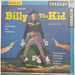 Aaron Copland / The London Symphony Orchestra Billy The Kid - Ballet Suite / Statements For Orchestra Vinyl LP USED