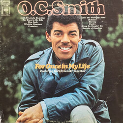 OC Smith For Once In My Life Vinyl LP USED