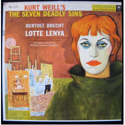 Lotte Lenya Kurt Weill's The Seven Deadly Sins Vinyl LP USED