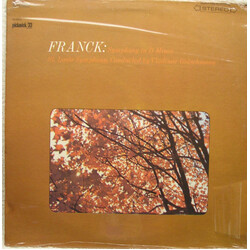 César Franck / Saint Louis Symphony Orchestra / Vladimir Golschmann Symphony In D Minor Vinyl LP USED