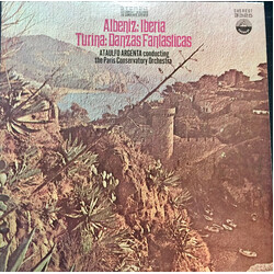 Isaac Albéniz / Joaquín Turina / Ataúlfo Argenta / Orchestre De La Société Des Concerts Du Conservatoire Iberia / Danzas Fantasticas Vinyl LP USED