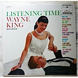 Wayne King And His Orchestra Listening Time Vinyl LP USED