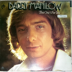 Barry Manilow This One's For You Vinyl LP USED