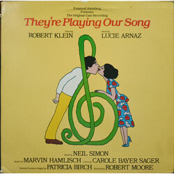 Robert Klein / Lucie Arnaz / Marvin Hamlisch / Carole Bayer Sager The Original Cast Recording of "They're Playing Our Song" Vinyl LP USED