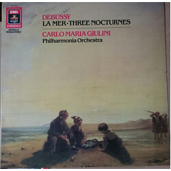 Claude Debussy / Carlo Maria Giulini / Philharmonia Orchestra La Mer / Three Nocturnes Vinyl LP USED