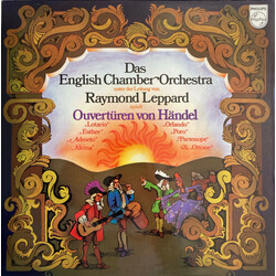 English Chamber Orchestra / Raymond Leppard / Georg Friedrich Händel Ouvertüren von Händel Vinyl LP USED