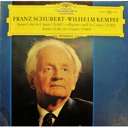 Franz Schubert / Wilhelm Kempff Sonate C-dur D.840 / Allegretto C-moll D.900 / Sonate A-dur D.664 Vinyl LP USED