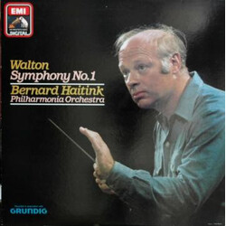 Sir William Walton / Philharmonia Orchestra / Bernard Haitink Symphony Nº1 Vinyl LP USED