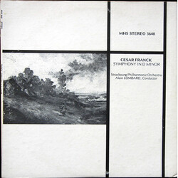 César Franck / Orchestre Philharmonique De Strasbourg / Alain Lombard Symphony In D Minor Vinyl LP USED
