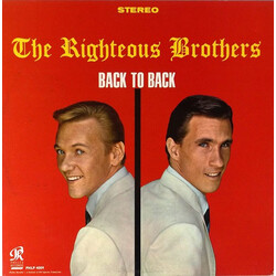 The Righteous Brothers Back To Back Vinyl LP USED