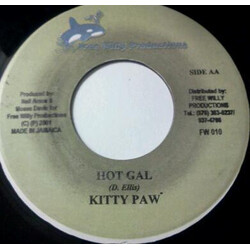 Beenie Man / Kitty Paw By Your Side / Hot Gal USED VINYL 7INCH 45 RPM