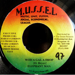 Elephant Man / U.T. Ras Wod A Gal A Drop / No More USED VINYL 7INCH 45 RPM