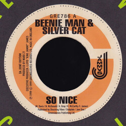 Beenie Man / Silver Cat (2) / Admiral Bailey So Nice / Who Dem USED VINYL 7INCH 45 RPM