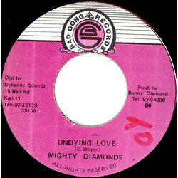 The Mighty Diamonds Undying Love Vinyl 7" USED