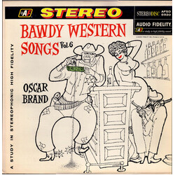 Oscar Brand Bawdy Western Songs Vol. 6 Vinyl LP USED