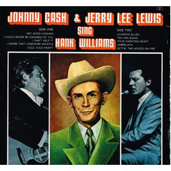 Johnny Cash / Jerry Lee Lewis Johnny Cash & Jerry Lee Lewis Sing Hank Williams Vinyl LP USED