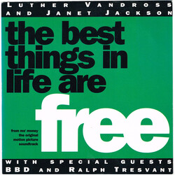 Luther Vandross / Janet Jackson / Bell Biv Devoe / Ralph Tresvant The Best Things In Life Are Free USED VINYL 7INCH 45 RPM SINGLE