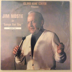Jim Noste Island Home Center Presents Jim Noste In "Songs For You" Album Two Vinyl LP USED