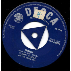 Tommy Steele And The Steelmen Shiralee / Grandad's Rock USED VINYL 7INCH 45 RPM