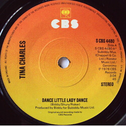 Tina Charles Dance Little Lady Dance USED VINYL 7INCH 45 RPM SINGLE STEREO