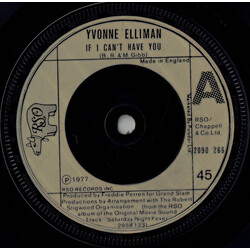 Yvonne Elliman If I Can't Have You USED VINYL 7INCH 45 RPM SINGLE