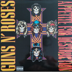 Guns N' Roses Appetite For Destruction Vinyl LP USED