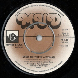 Mud Show Me You're A Woman VINYL 7" USED