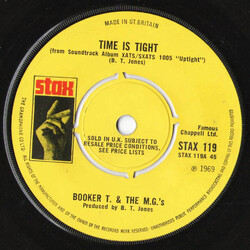 Booker T & The MG's Time Is Tight / Hang 'Em High USED VINYL 7INCH 45 RPM SINGLE