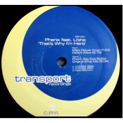DJ Phenix / Lisa Shaw That's Why I'm Here USED VINYL 12INCH