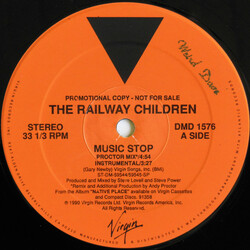 The Railway Children Music Stop USED VINYL 12INCH PROMO 33 S RPM