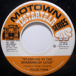 Four Tops Standing In The Shadows Of Love / Reach Out, I'll Be There USED VINYL 7INCH 45 RPM SINGLE