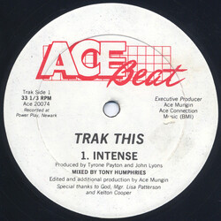 Trak This Intense USED VINYL 12INCH 33 S RPM