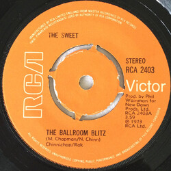 The Sweet The Ballroom Blitz VINYL 7" USED