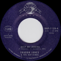Sharon Jones & The Dap-Kings / The Dap-Kings Keep On Looking USED VINYL 7INCH 45 RPM SINGLE
