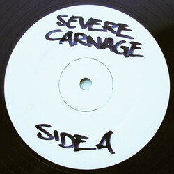 Severe Carnage The Struggle Continues / Back To Basics USED VINYL 12INCH WHITE LABEL